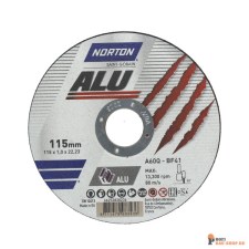nortonschleifmittel/NORTON_schleifmittel_66252828236 Flat cutting off wheel Angle Grinder Norton ALU-ALU-115x1x22.23_188192